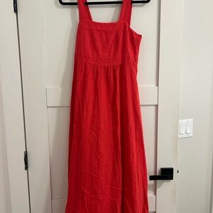 Chic Red Maxi Dress